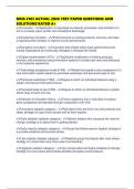 MSIS 2103 ACTUAL 2026 TEST PAPER QUESTIONS AND SOLUTIONS RATED A&period;pdf