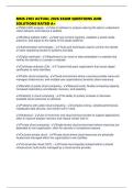 MSIS 2103 ACTUAL 2026 EXAM QUESTIONS AND SOLUTIONS RATED A&period;pdf