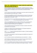MSIS 2103 COMPREHENSIVE EXAM UPDATED QUESTIONS AND SOLUTIONS RATED A&period;pdf