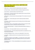 MSIS 2103 FINAL EXAM ACTUAL QUESTIONS AND SOLUTIONS RATED A&period;pdf