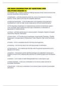 CER MAIN EXAMINATION SET QUESTIONS AND SOLUTIONS GRADED A&plus;