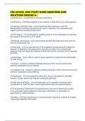 CER ACTUAL 2026 STUDY GUIDE QUESTIONS AND SOLUTIONS GRADED A&plus;