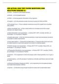 CER ACTUAL 2026 TEST PAPER QUESTIONS AND SOLUTIONS GRADED A&plus;