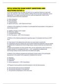 PHTLS UPDATED EXAM SCRIPT QUESTIONS AND SOLUTIONS RATED A&period;pdf