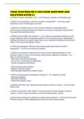 TEXAS WASTEWATER D 2026 EXAM QUESTIONS AND SOLUTIONS RATED A&plus;