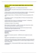 BCCCP LATEST 2026 EXAM QUESTIONS AND SOLUTIONS RATED A&plus;