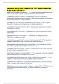 INDIANA MPJE 2026 CORE EXAM TEST QUESTIONS AND SOLUTIONS RATED A&plus;