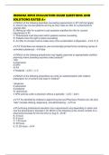INDIANA MPJE EVALUATION EXAM QUESTIONS AND SOLUTIONS RATED A&plus;