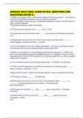 INDIANA MPJE FINAL EXAM ACTUAL QUESTIONS AND SOLUTIONS RATED A&plus;