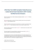 ATLS Post Test 2026 Complete Study Resource &ndash; Latest Actual Exam Questions with Trusted&comma; Verified Correct Answers