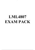 LML4807 EXAM PACK 2026