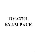 DVA3701 EXAM PACK 2026