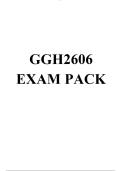 GGH2606 EXAM PACK 2026