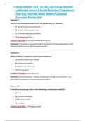 Spring Semester 2026 &ndash; AIC 304 &vert; 200 Practice Questions with Verified Answers & Detailed Rationales &vert; Comprehensive Exam Prep&comma; Final Exam Review&comma; Midterm & Continuous Assessment Revision Guide