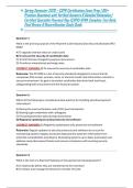 Spring Semester 2026 &ndash; CSPR Certification Exam Prep &vert; 185&plus; Practice Questions with Verified Answers & Detailed Rationales &vert; Certified Specialist Payment Rep &lpar;CSPR&rpar; HFMA Complete Test Bank&comma; Final Review & Recertification Study Guide