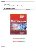 Complete Test Bank & Solutions &ndash; Lippincott Illustrated Reviews&colon; Pharmacology 8th Edition &vert; Clinical & Exam-Oriented Study Resource &vert; Latest Edition