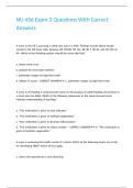 NU 456 Exam 3 Questions With Correct Answers