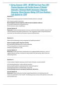 Spring Semester 2026 &ndash; NR 606 Final Exam Prep &vert; 150&plus; Practice Questions with Verified Answers & Detailed Rationales &vert; Advanced Health Assessment&comma; Diagnostic Reasoning&comma; Clinical Decision-Making & NP Exam Readiness &ndash; Fully Updated for 2026