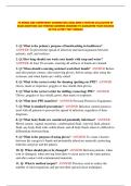 PA NURSE AIDE COMPETENCY EXAMINATION &lpar;CNA&rpar; NEWLY UPDATED COLLECTION OF EXAM QUESTIONS AND VERIFIED ANSWERS DESIGNED TO GUARANTEE YOUR SUCCESS ON THE LATEST TEST VERSION