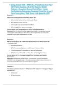 Spring Semester 2026 &ndash; MPOETC Act 120 Certification Exam Prep &vert; 190&plus; Practice Questions with Verified Answers & Detailed Rationales &vert; Pennsylvania Municipal Police Officers Training Certification&comma; Law Enforcement Procedures&comma; Criminal Law&comma; Arrest & Patrol 