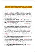  NICET SPECIAL HAZARDS SYSTEMS TECHNICIAN LEVEL II NEWLY RELEASED QUESTIONS AND ACCURATE ANSWERS FOR THE MOST RECENT EXAM VERSION