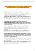  FLORIDA UNDERGROUND UTILITY CONTRACTOR NEWLY RELEASED QUESTIONS AND ACCURATE ANSWERS FOR THE MOST RECENT EXAM VERSION