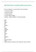 BOC Practice Exam 4 Questions With Correct Answers