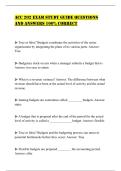ACC 202 EXAM STUDY GUIDE QUESTIONS AND ANSWERS 100&percnt; CORRECT