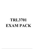 TRL3701 EXAM PACK 2026