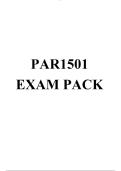 PAR1501 EXAM PACK 2026