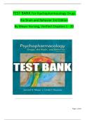 Psychopharmacology&colon; Drugs&comma; the Brain&comma; and Behavior 3rd Edition Test Bank by Jerrold S&period; Meyer & Linda F&period; Quenzer &ndash; Latest Update 2026 Exam Prep &vert; Graded A&plus;