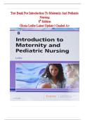 Test Bank for Introduction to Maternity and Pediatric Nursing&comma; 8th Edition by Gloria Leifer &vert; Latest Update 2026 Exam Q&A PDF
