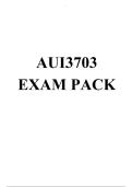 AUI3703 EXAM PACK 2026