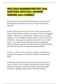 WGU D002 EXAMINATION TEST 2026 QUESTIONS WITH FULL ANSWERS VERIFIED 100&percnt; CORRECT