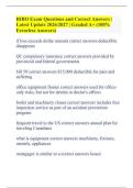 RIBO Exam Questions and Correct Answers &vert; Latest Update 2026&sol;2027 &vert; Graded A&plus; &lpar;100&percnt; Errorless Answers&rpar;