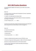 ACC 308 Practice Questions Questions and correct Answers &lpar;100&percnt; VERIFIED&rpar;&vert; 2026&sol;2027