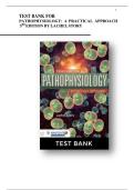 Test Bank for Pathophysiology&colon; A Practical Approach&comma; 3rd Edition by Lachel Story &ndash; 100&percnt; Verified Questions and Correct Answers &vert; Complete A&plus; Guide &vert; All Chapters Covered &vert; Original Copy
