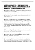 XACTIMATE LEVEL 2 CERTIFICATION EXAM 2026 COMPLETE QUESTIONS AND VERIFIED ANSWERS GRADED A&plus;