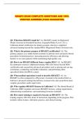RDAEF2 PACKAGED EXAMS&colon; NEWLY RELEASED QUESTIONS AND ACCURATE ANSWERS FOR THE MOST RECENT EXAM