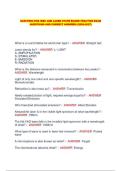  ELECTROLYSIS IBEC &plus; LASER STATE BOARD EXAM COMPLETE QUESTIONS AND CORRECT ANSWERS LATEST VERSION
