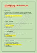 EMT FISDAP Final Exam Questions And Answers Grade A&plus;&period;