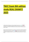 TNCC Exam 8th Edition &ndash; Complete Study Guide & Practice Exam 2025
