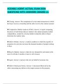 ACEABLE AGENT ACTUAL EXAM 2026 QUESTIONS WITH ANSWERS GRADED A