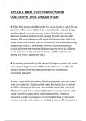 ACEABLE FINAL TEST CERTIFICATION EVALUATION 2026 SOLVED ITEMS