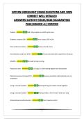 VATI RN GREENLIGHT EXAM&vert;QUESTIONS AND 100&percnt; CORRECT WELL DETAILED ANSWERS&vert;LATEST&excl;&excl;&excl;&excl;&excl;2025&sol;2026&vert;GUARANTEED PASS&vert;GRADED A&plus;&vert;VERIFIED