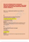 WGU C273 INTRODUCTION TO SOCIOLOGY  OBJECTIVE ASSESSMENT 2024 NEWEST REAL EXAM  VERIFIED QUESTIONS AND GUARANTEED ANSWERS  ALREADY GRADED A&plus;