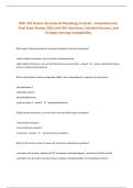 BIOL 252 Human Anatomy & Physiology II w&sol;Lab &ndash; Comprehensive Final Exam Review 2025 with 90&plus; Questions&comma; Detailed Answers&comma; and Portage Learning Compatibility
