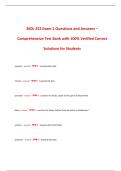 BIOL 252 Exam 1 Questions and Answers &ndash; Comprehensive Test Bank with 100&percnt; Verified Correct Solutions for Students