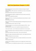 AAA Test Questions Chapter 9  2025