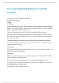 NUR 350 module quizzes With Correct Answers&period;